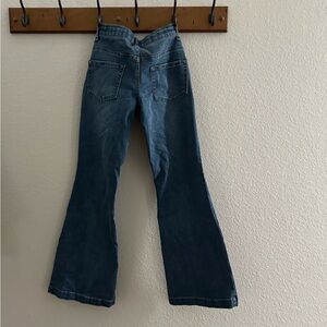 Girls. Flare jeans. Art class. Size 14. Dark wash. Gently used.